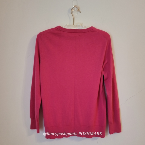 BR silk blend button cardigan many quality details BANANA REPUBLIC sweater pink - Picture 10 of 15